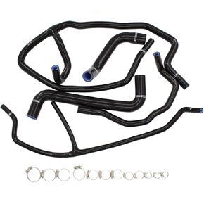 Silicone Radiator Hose Heater Hoses with Clamps compatible with Chevy 2006 2007 2008 Corvette C6 Z06 7.0L V8 Engine in Kuwait