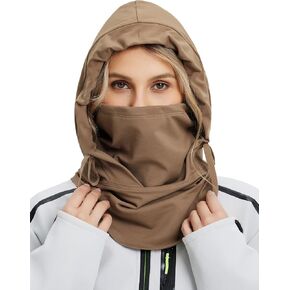 قناع تزلج بالاكلافا من باليف قناع وجه شتوي مقاوم للماء للنساء والرجال معدات الطقس البارد والتزلج على الجليد والرقبة باللون البني in Kuwait