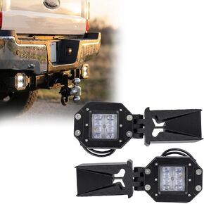 Hitch Bar Lighting,for Ford F250 F350 F450 Super Duty (2008-2026) Flush Mount Hitch,No Drilling Required,with 42W LED Reverse Light (2.5-inch Hitch Bar) in Kuwait