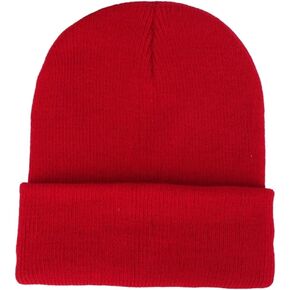 Double-Layer Unisex Winter Knit Beanie, Elastic Soft Warm Ski Skull Cap, for Men Women ﻿ in Saudi Arabia