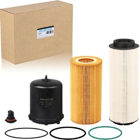 FOCUSFILTER 1714364 1714364PE OEM Grade Filter Service Kit, for Paccar MX-13 EPA13, Replace 1922496 1922496PE Oil Filter, 1948921 Oil Filter, 2277129 1852006 Fuel Filter, 1982821 Drain Tap- Plug in Kuwait