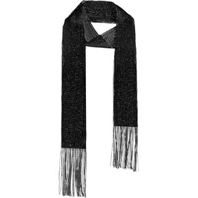 Sparkly Sequin Scarf for Women Long Skinny Scarves, Ties for Women Girls Neck Tie for Banquet Daily Dress Cosplay in Kuwait