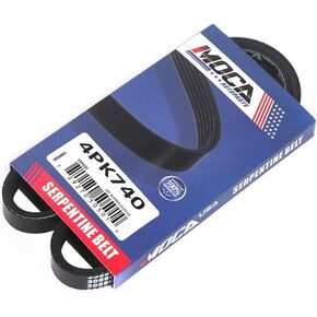 4PK740 EPDM Serpentine Belt fit 1992-1994 for Mercury Topaz 3L, 1993-1994 for Ford Tempo 3L, 1988-1989 for Nissan Stanza 2L, 1992-1994 for Acura Vigor 2.5L in Kuwait