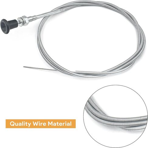 237 Rotary Universal Choke Cable Push Pull Control Cable, 63″ Inner and 60″ Conduit (2-3/4″ Travel) with Outer Shealth for Mowers and Tractors in Kuwait