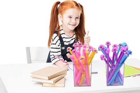 YYaaloa 32pcs Cute Novelty Gel Ink Pens Rainbow style Writing Pens 0.5 mm Black Ink Fun Kawaii Pens Bulk for Office Supplies (32pcs rainbow style, Black) in Saudi Arabia