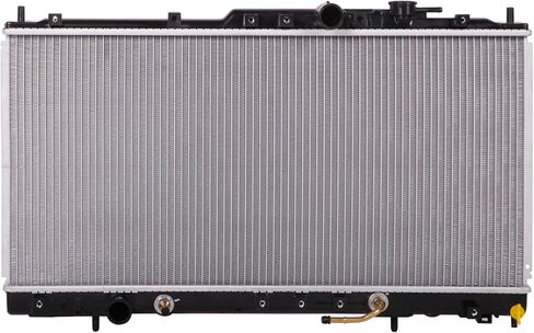 Lynol Cooling System Complete Aluminum Radiator Compatible With 2001-2005 Mitsubishi Eclipse Stratus Sebring Sebring 2DR Coupe NA L4 2.4L Downflow Direct Replacement in Kuwait