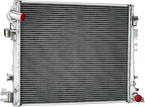 3 Row Aluminum Radiator Replacement for 2018-2023 2019 Jeep Wrangler JL Gladiator 3.0L 3.6L in Kuwait