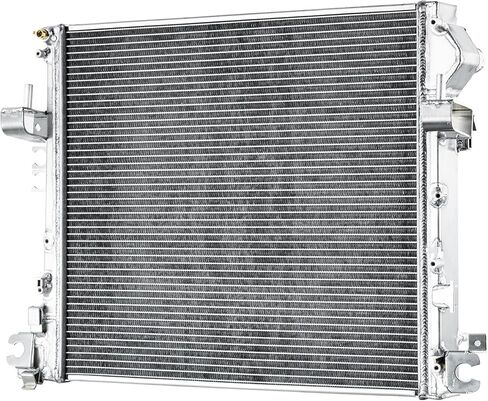 3 Row Aluminum Radiator Replacement for 2018-2023 2019 Jeep Wrangler JL Gladiator 3.0L 3.6L in Kuwait