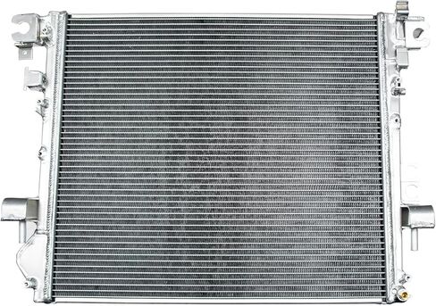 3 Row Aluminum Radiator Replacement for 2018-2023 2019 Jeep Wrangler JL Gladiator 3.0L 3.6L in Kuwait