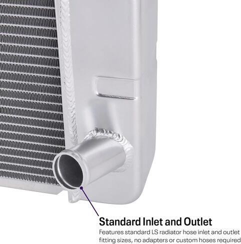 WindChill LS 3-Row Radiator, Shroud/2 Fan, 31x19 in Kuwait