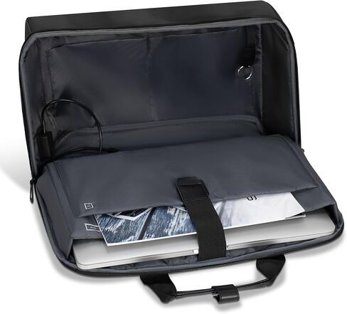 حقيبة حمل Champs Onyx (كم) لأجهزة الكمبيوتر المحمول مقاس 11 بوصة إلى 15.6 بوصة - أسود in Kuwait