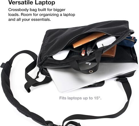 Helinox TERG Laptop Cross 15" Bag, Crossbody 4.4L, 1.14lbs, Multiple Pockets, Smart Carry, For Daily Commutes or Travel in Saudi Arabia