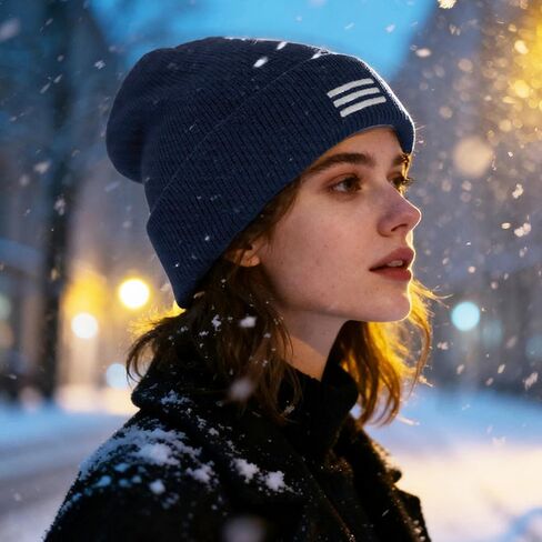 Winter Knit Beanie Hat Soft Cozy Warm Hat for Men Women Cold Weather Outdoor Sports in Saudi Arabia