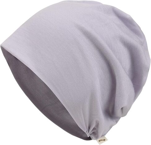 ililily Tencel Lyocell Color Beanie Ultra Soft Stretchable Head Cover Hat in Kuwait