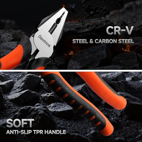 22-Piece Pliers Tool Set with Portable Tool Bag, Full Assortment of Pliers Essential Home Repair & Workshop Kit, Great Gift Idea for DIY Enthusiasts and Homeowners Father's Day in Saudi Arabia