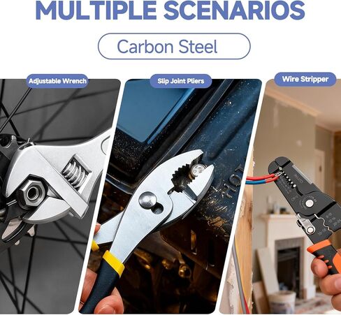 22-Piece Pliers Tool Set with Portable Tool Bag, Full Assortment of Pliers Essential Home Repair & Workshop Kit, Great Gift Idea for DIY Enthusiasts and Homeowners Father's Day in Saudi Arabia