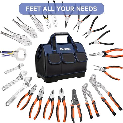 22-Piece Pliers Tool Set with Portable Tool Bag, Full Assortment of Pliers Essential Home Repair & Workshop Kit, Great Gift Idea for DIY Enthusiasts and Homeowners Father's Day in Saudi Arabia