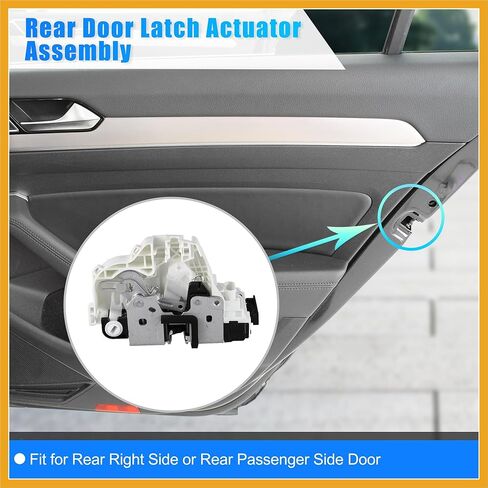 Rear Right Power Door Lock Actuator Assembly Motor for Dodge Durango for Jeep Grand Cherokee No.4589922AH/4589922AF Rear Passenger Side Door Lock Latch Actuator Assy Replacement in Saudi Arabia
