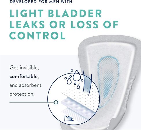 Prevail Male Incontinence Guards, Maximum Absorbency, 14 Count in Kuwait