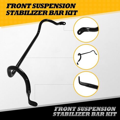 Front Suspension Stabilizer Bar Kit with Sway Bar Links Bushing & Bracket Compatible with Compass 07-17 Patriot 07-17 Caliber 07-12 5105101AA in Saudi Arabia