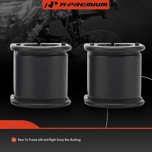 A-Premium 2-Pack Rear To Frame Sway Bar Bushing Kits, Compatible with Nissan Frontier 2000-2004, Xterra 2000-2004 in Saudi Arabia