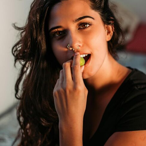 حدوة الحصان الأنف الدائري 16G الذهب الحاجز خواتم الفولاذ المقاوم للصدأ الوردي تشيكوسلوفاكيا الحاجز مجوهرات مزدوجة جوهرة حدوة الحصان مع استبدال الكرات المنتزع أداة الأنف الشفاه خواتم هوب Labret مجوهرات الغضروف أقراط Daith ثقب المجوهرات in Kuwait