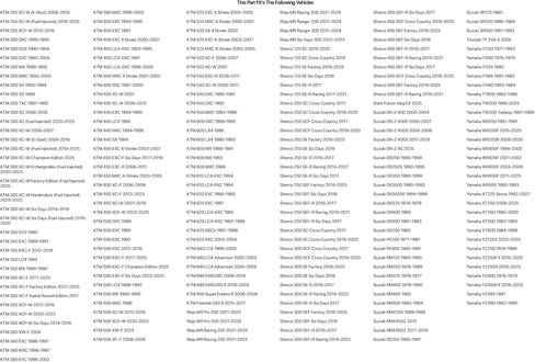 تاسك شديد التحمل 3 مللي متر أنبوب دراجة نارية 110-120/100x18 لهوندا CRF250F 2019-2021 in Saudi Arabia