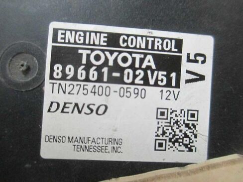 وحدة التحكم في المحرك ECM 2.4L 2AZFE تناسب 10 مصفوفة 89661-02V51 8966102V51 in Saudi Arabia
