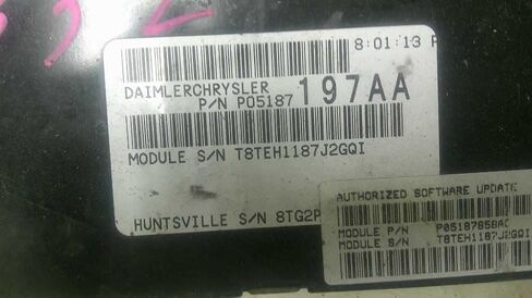 Engine ECM Control Module Fits 2007 07 Compatible with Dodge Caravan P05187197AA 05187197AA in Saudi Arabia