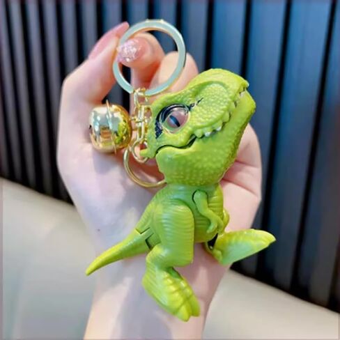 Cute dinosaur Keychain Backpack Small Pendant Toy Holiday Birthday Gift in Saudi Arabia