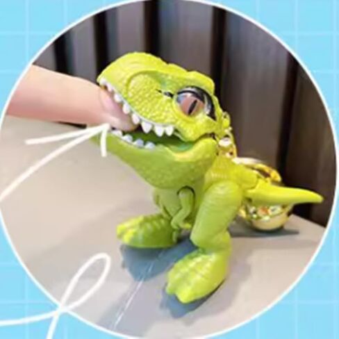 Cute dinosaur Keychain Backpack Small Pendant Toy Holiday Birthday Gift in Saudi Arabia