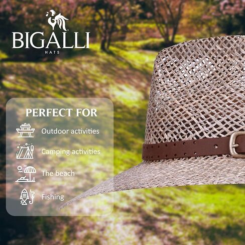 Australian Seagrass Hat Sun Hats for Women Men Beach Hat Tear Drop with Recycled Leather Details - Outback Hat in Saudi Arabia