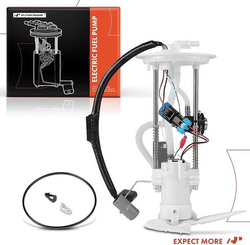 A-Premium Electric Fuel Pump Module Assembly with Sending Unit Compatible with Ford Explorer Sport Trac 2002-2003 V6 4.0L, Gas, with 2 Tube Ports; Plastic Flange; 5 Pin Connector in Saudi Arabia
