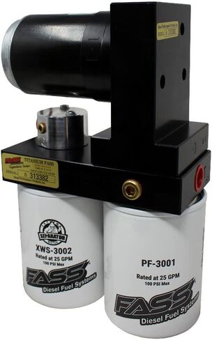 FASS TSC12100G Titanium Signature Series 100GPH Diesel Fuel System fits GM 6.6L Duramax 2015-2016 in Kuwait