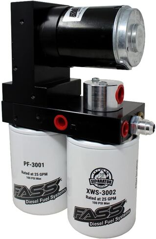 FASS TSC12100G Titanium Signature Series 100GPH Diesel Fuel System fits GM 6.6L Duramax 2015-2016 in Kuwait