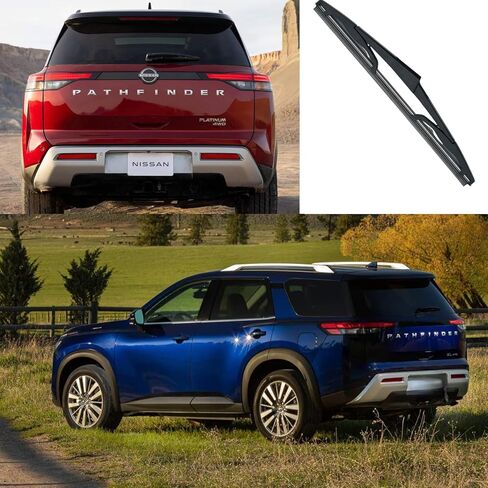 Rear wiper blade For Nissan Pathfinder 2022 2023 2024 S SL SV Platinum Rock Creek Rear back windshield wiper blade in Saudi Arabia