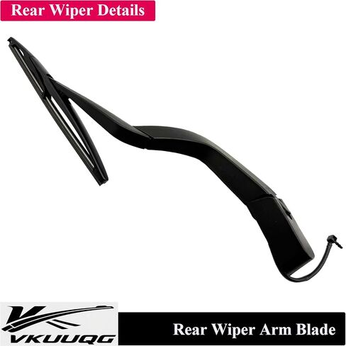 Rear Windshield Wiper Blade Arm Kit Replacement for GMC Acadia 2007-2012 & Saturn Outlook 2007-2010 | Fit Replaces OEM 15276248 in Kuwait