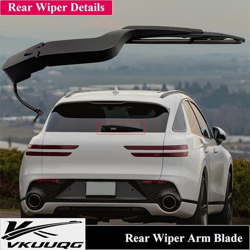 Rear Windshield Wiper Blade Arm Kit Replacement for GMC Acadia 2007-2012 & Saturn Outlook 2007-2010 | Fit Replaces OEM 15276248 in Kuwait