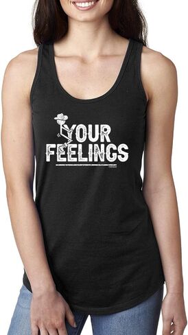 قميص بدون أكمام للسيدات من Your Feelings Cowboy Pop Culture للسيدات in Saudi Arabia