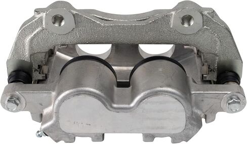 TRQ Front and Rear Brake Caliper Set Zinc Coated Brackets Compatible with 2004-2009 Cadillac SRX in Saudi Arabia