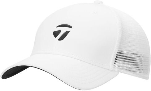 TaylorMade Golf 2026 Cage Trucker Hat White Fitted Size Small/Medium in Saudi Arabia