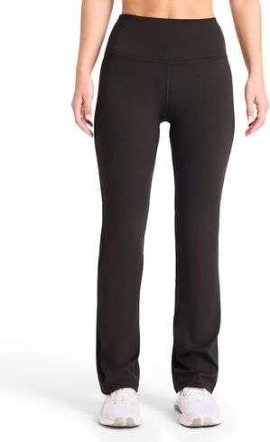 بنطال Id Train Hr Bootcut للسيدات من Reebok، مقاس نحيف، درزة داخلية 31 بوصة، ماص للرطوبة in Saudi Arabia