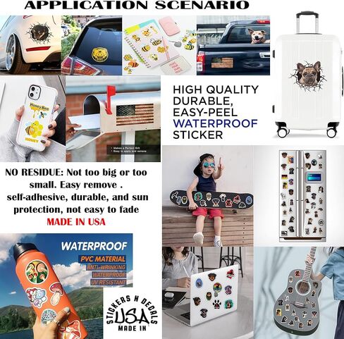 2 (Pieces) 3" and 5" Angry Gorilla Sticker, Waterproof Vinyl Decals for Many Purpose Like Cars, Trucks, Laptops, Phones, Windows and More in Kuwait