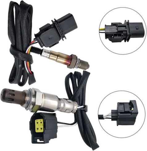 2Pcs Upstream Downstream Oxygen O2 Sensor Replacement for 2012 2013 2014 2015 Mercedes-Benz C250 Slk250 L4-1.8L 02 Sensor 234-5064 234-4585 0005423400 0065422718 0065422218 in Saudi Arabia
