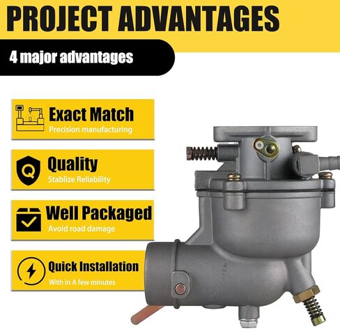 مكربن ​​390323 394228 لـ BS 190412 190402 194412 8HP 9HP 190432 195422 170401 398170 7HP مولد محركات أفقية Troybilt Carb مع فلتر هواء 393957S in Kuwait