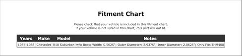 Automatic Transmission Extension Housing Seal Compatible With Chevrolet R10 Suburban 1988 1987 P-3515932 in Saudi Arabia