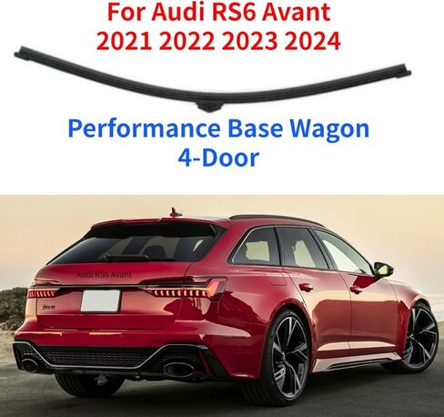 Rear Back Windshield Wiper Blade for Audi RS6 Avant 2021 2022 2023 2024 Performance Base Wagon 4-Door Car Rear Wiper Blade Set Replacement in Kuwait