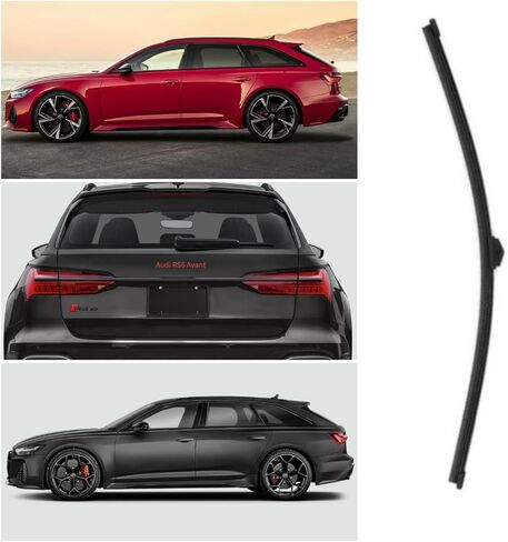 Rear Back Windshield Wiper Blade for Audi RS6 Avant 2021 2022 2023 2024 Performance Base Wagon 4-Door Car Rear Wiper Blade Set Replacement in Kuwait