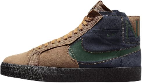 حذاء تزلج SB Zoom Blazer Mid Premium من نايكي (FD5113-100، أبيض سامت/بلاتيني نقي/أبيض ساميت/أحمر جامعي) in Saudi Arabia