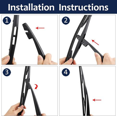 X AUTOHAUX Rear Windshield Wiper Blade Arm Set for Honda CR-V 2007 2008 20009 2010 2011 in Saudi Arabia